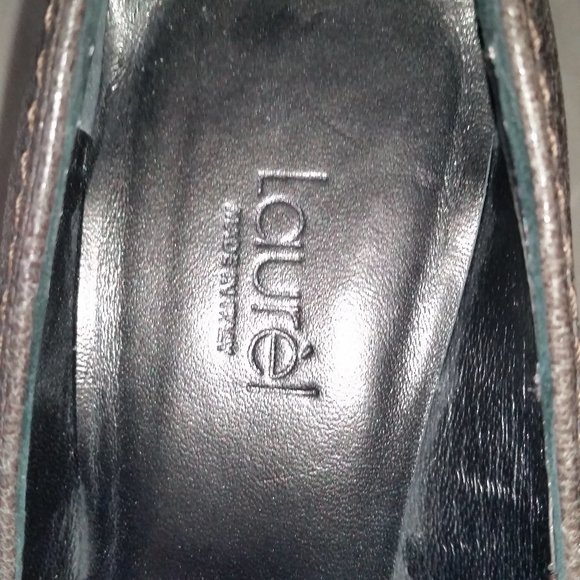 Laurel Italian leather bow heels/pumps - Picture 4 of 7